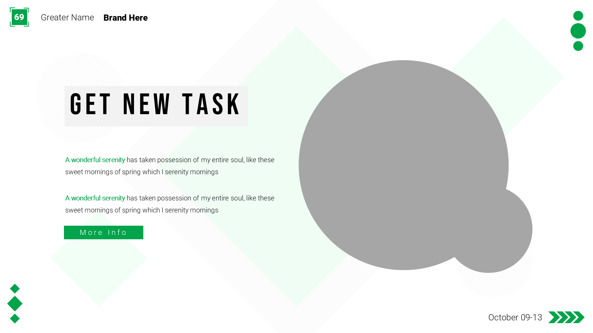 Professionality Green slide 2